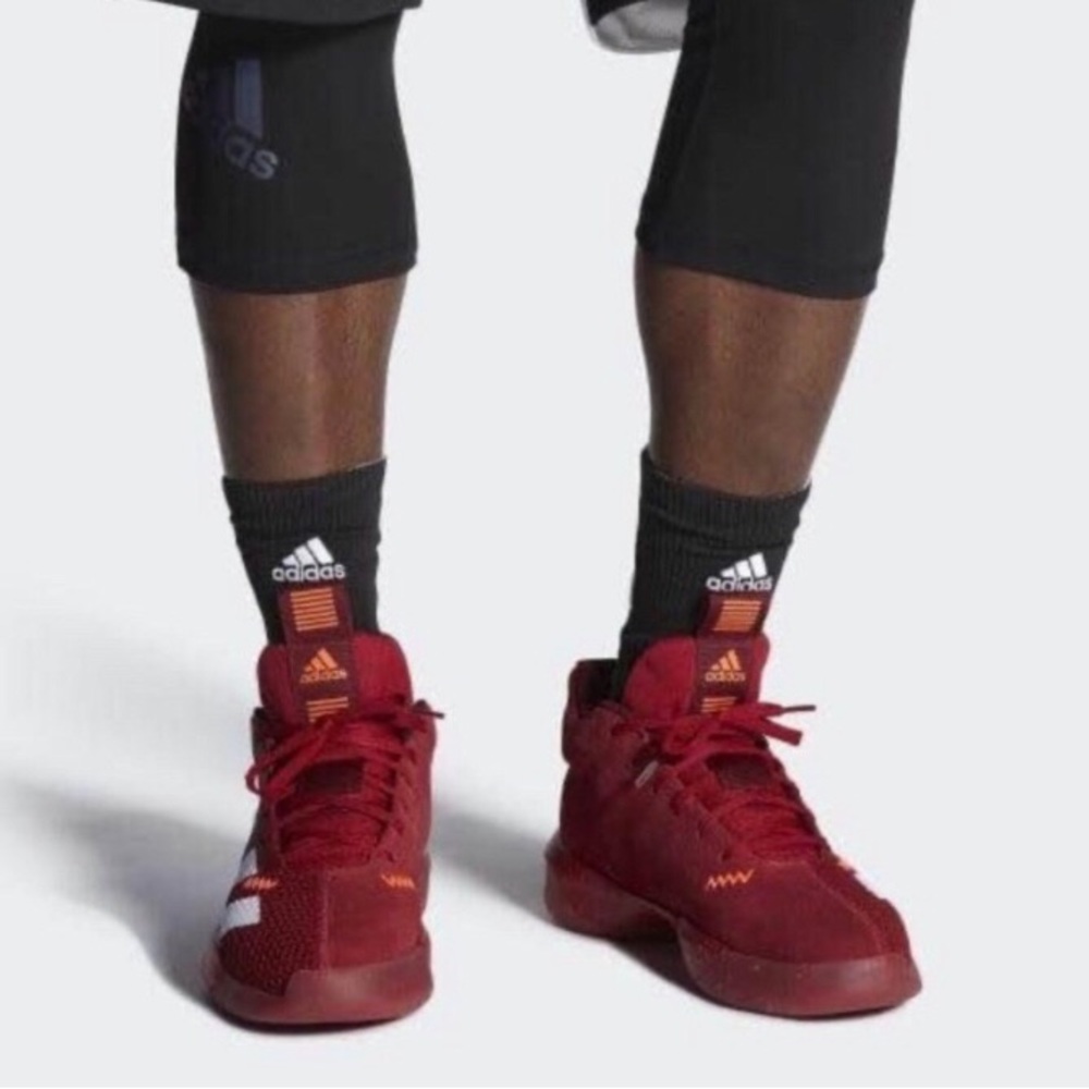 Adidas Pro Next 2019 'Scarlet' Mens Basketball Shoes Size 7 F97273